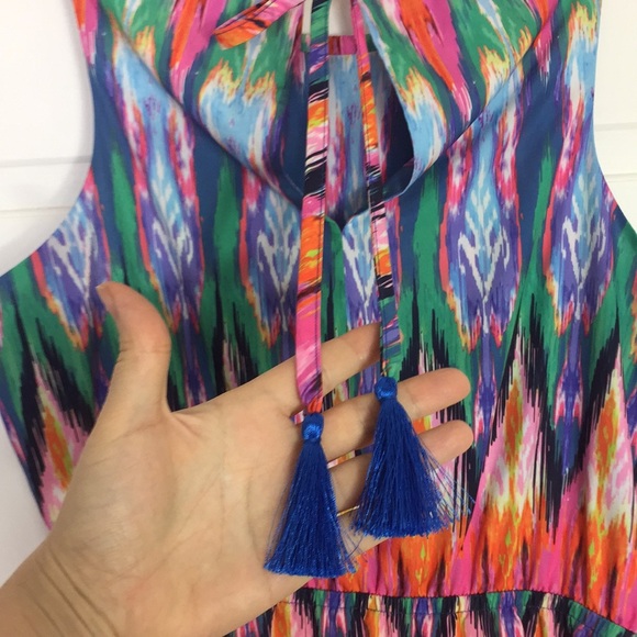 ATHLETA Ikat Martinique Multicolor Dress - Picture 9 of 13